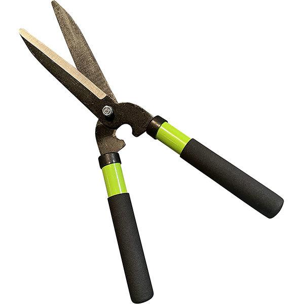 garden hedge scissors Garden Guru Hedge Shears Bypass Loppers Pruning Shears 3 Pc Set - Heavy Duty Comfort Grip Handles - Sharp Blades for Easy & Clean Cuts