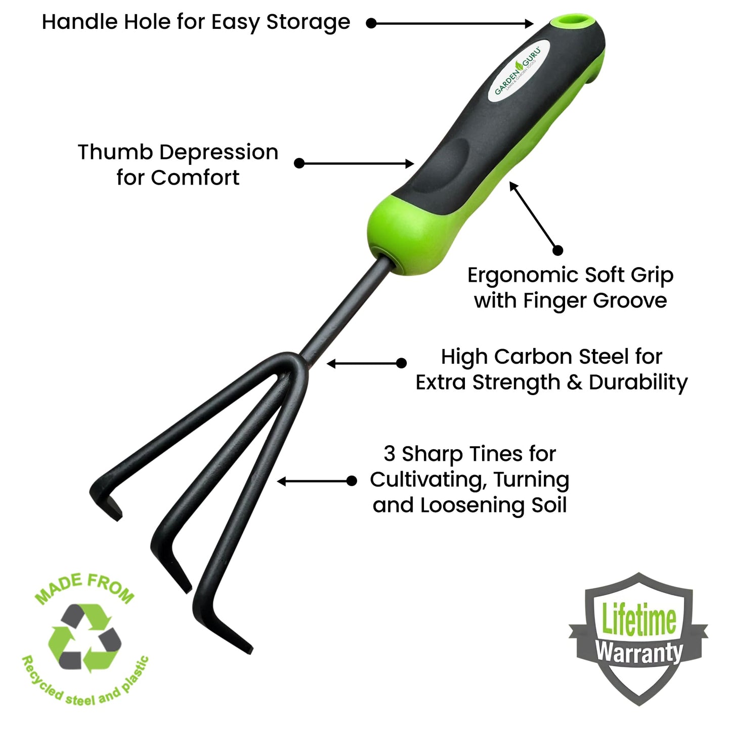 High Carbon Steel Cultivator