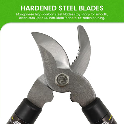 Telescoping Bypass Loppers Tree Trimmer Clipper