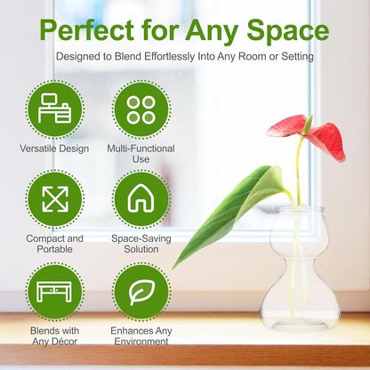 Clear Glass Bud Vases - Propagation Stations (32-Pack)