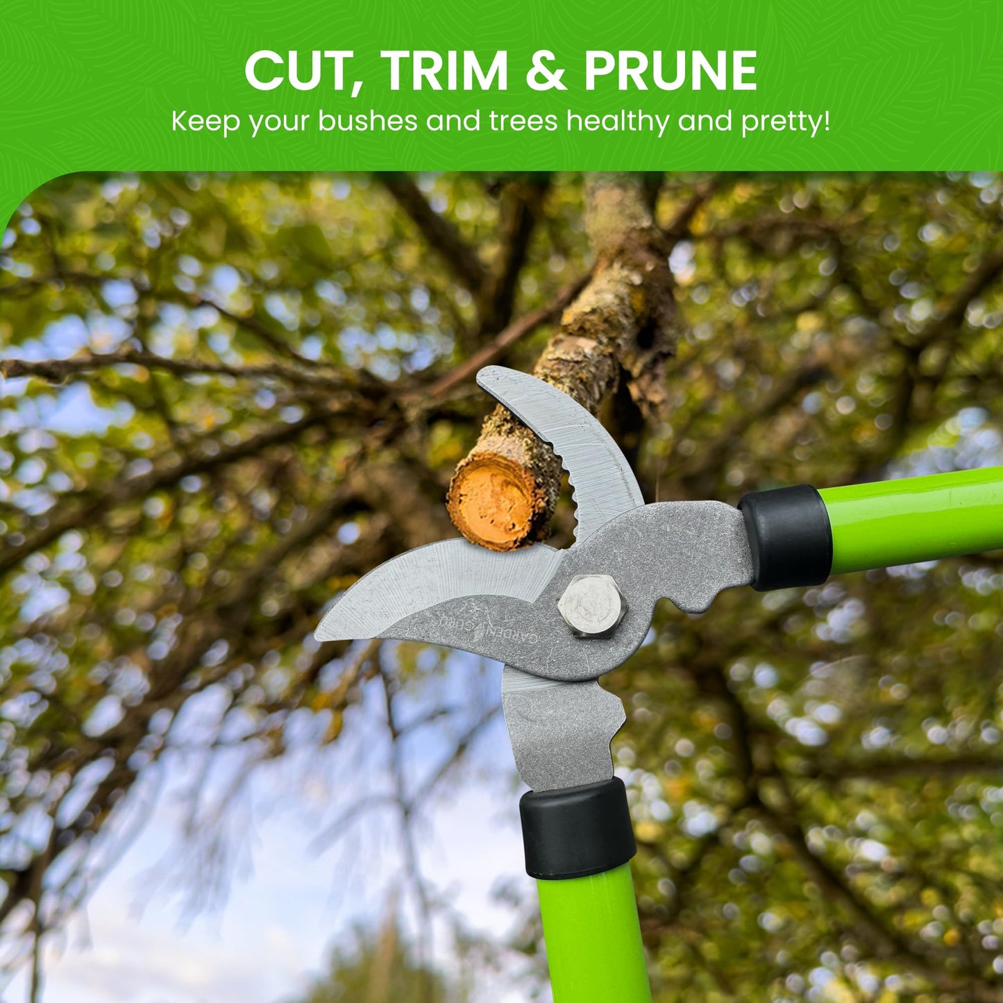 Telescoping Bypass Loppers Tree Trimmer Clipper