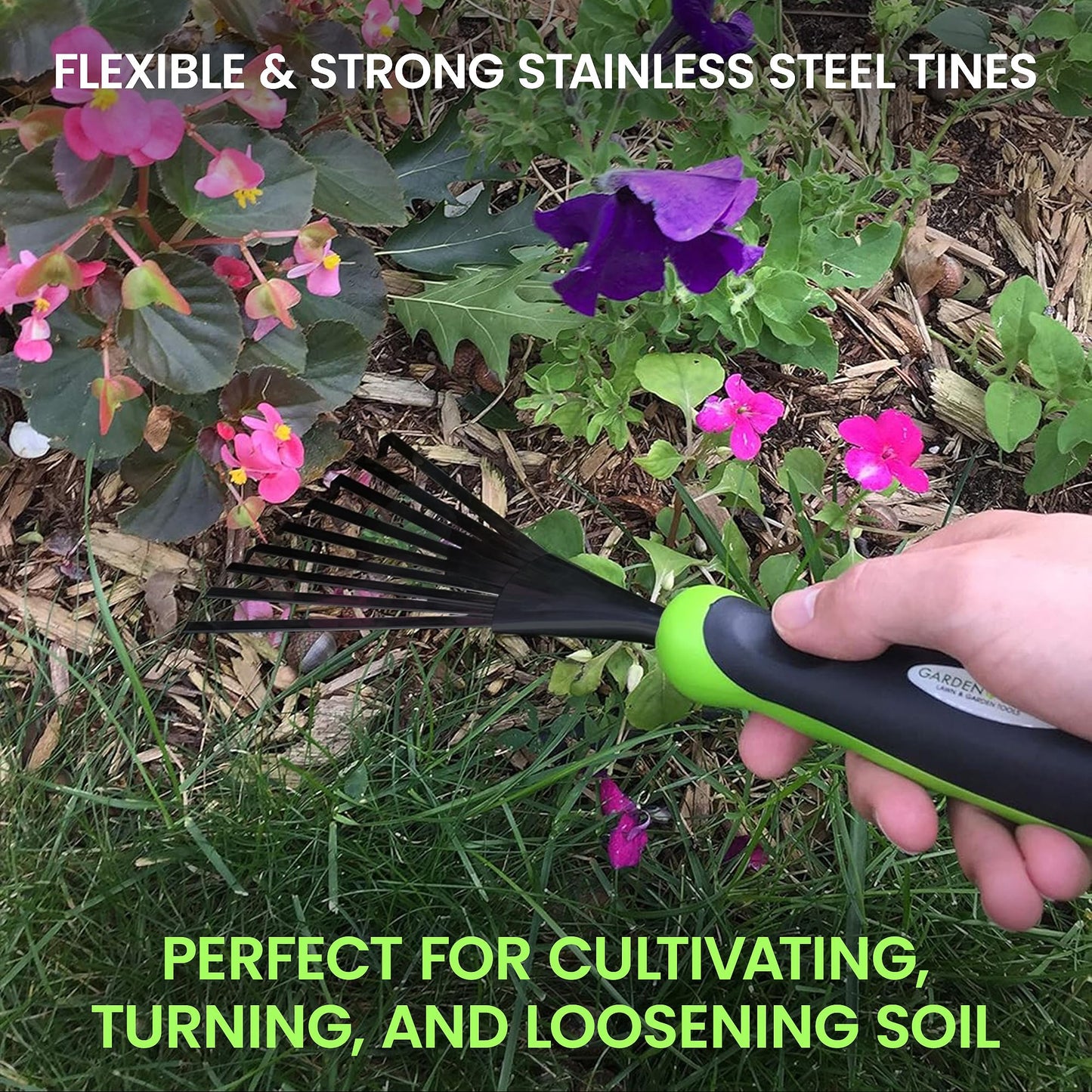 Hand Rake Soil Tiller