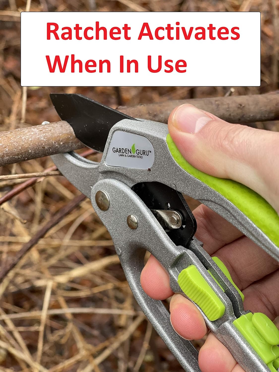 Garden Guru Ratchet Pruning Shears - Thumbnail 4
