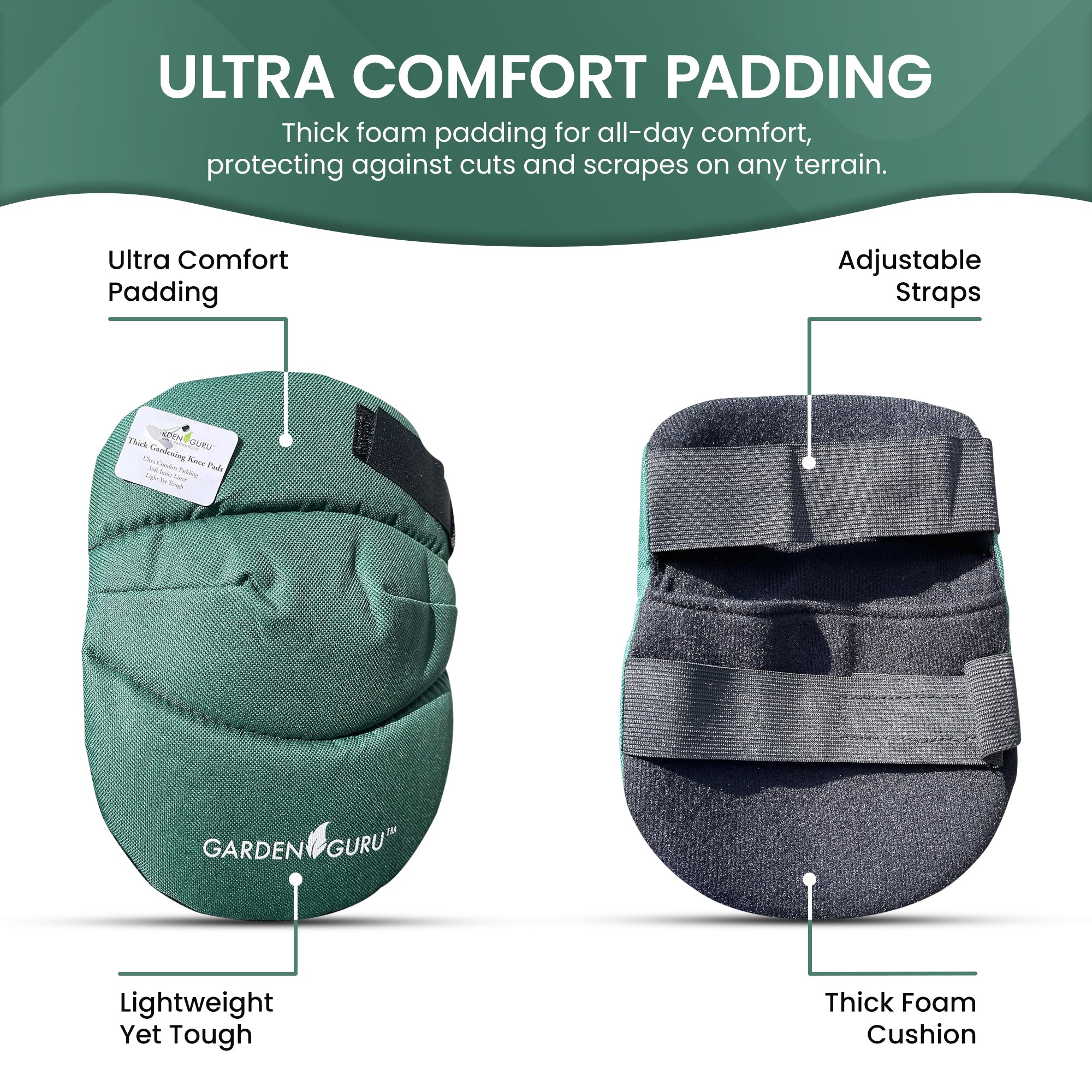 Garden Guru Gardening Kneepads - Thumbnail 3