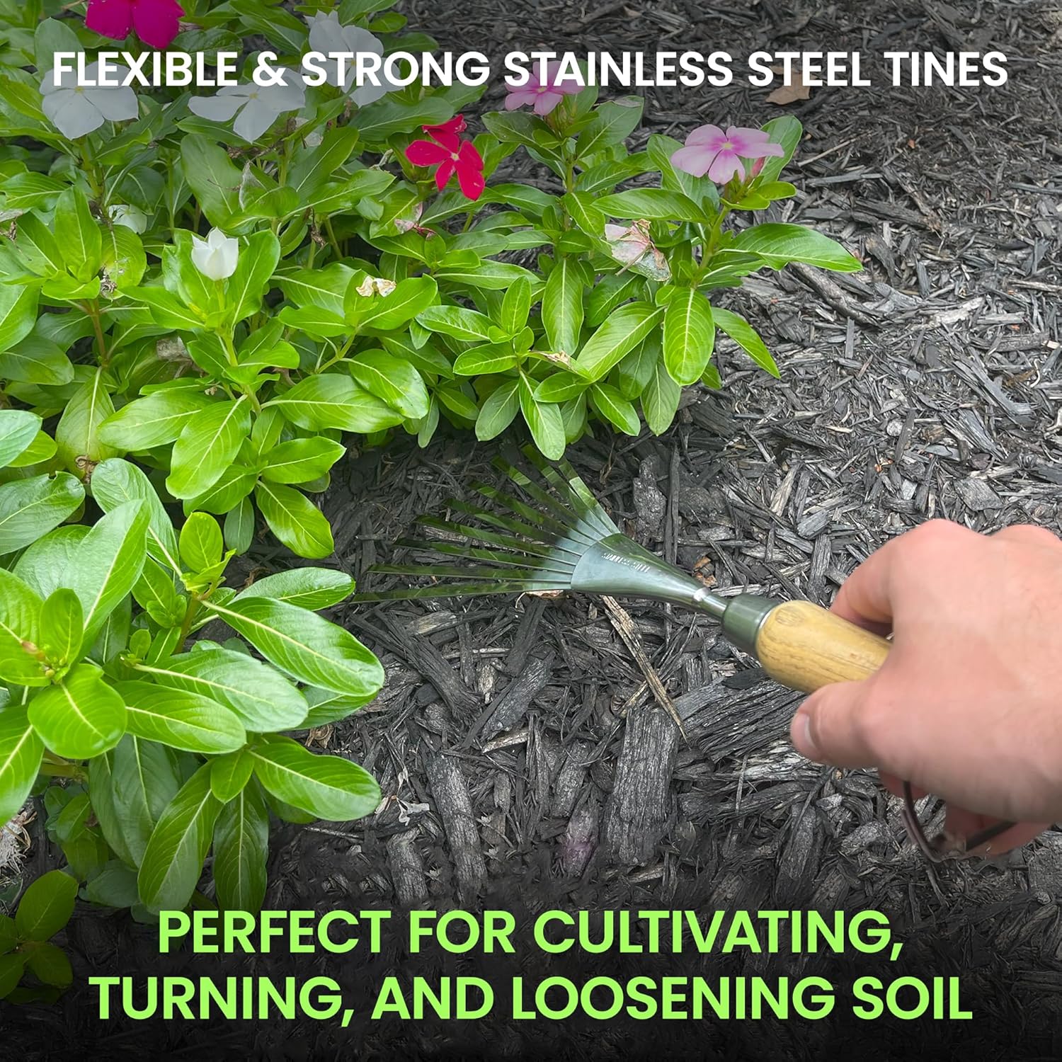 Garden Guru Garden Hand Rake - Thumbnail 4