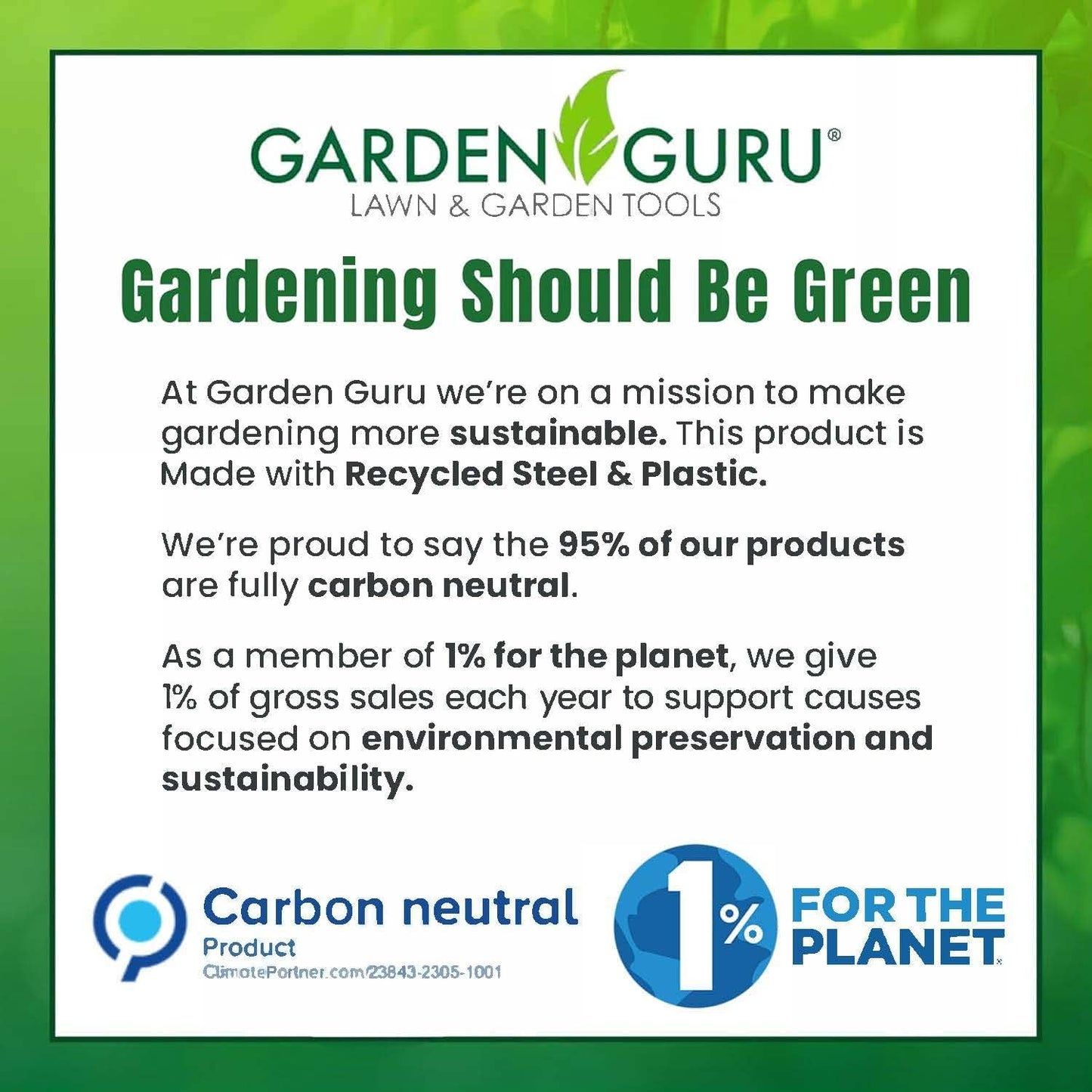 Garden Guru Hook Weeder Tool