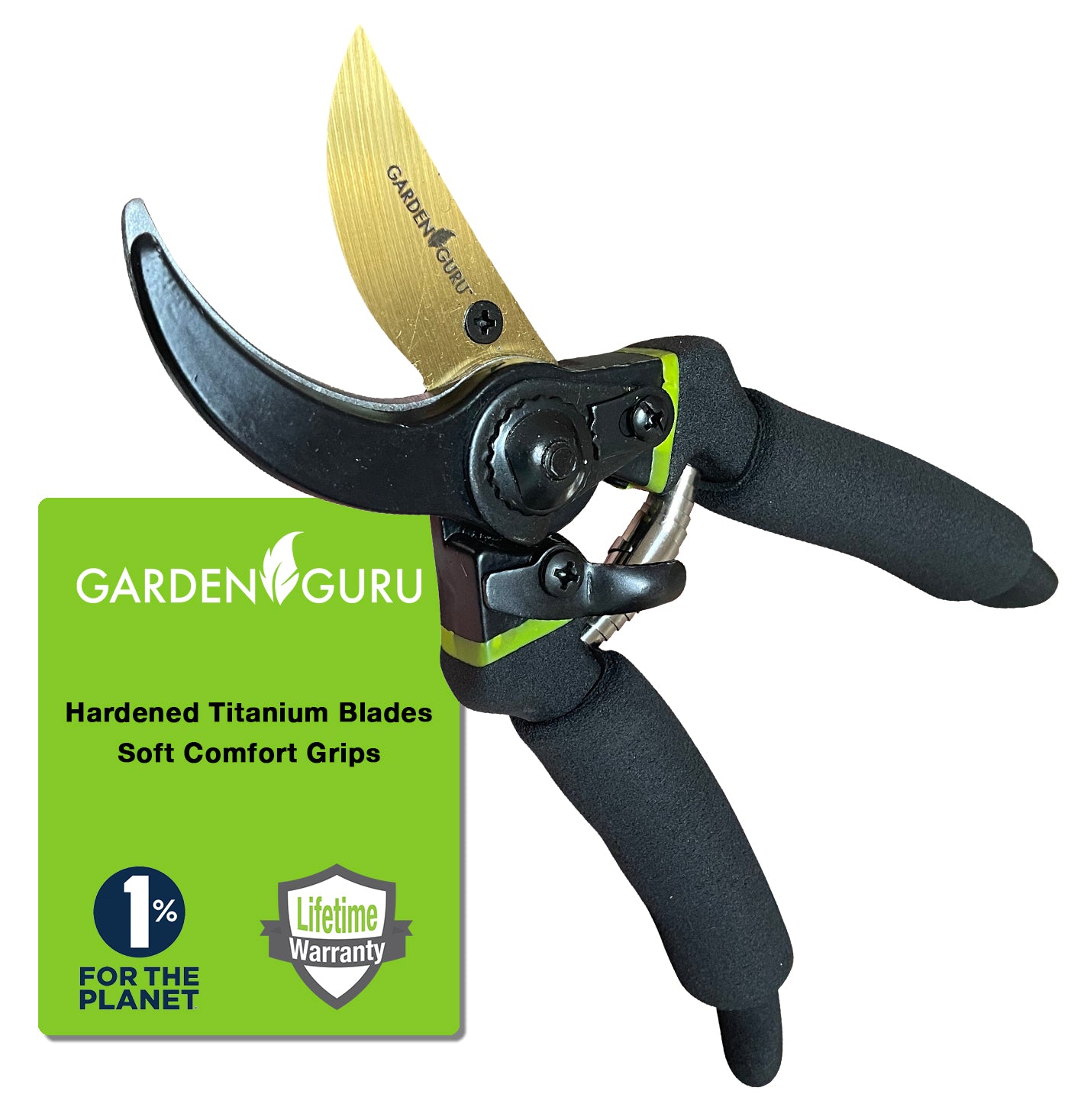 Titanium Soft Grip Pruning Shears